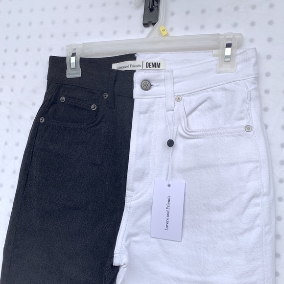 REVOLVE Lovers and Friends Super High Rise Harley in Same Difference Size 26 - Picture 6 of 8